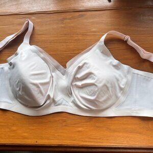 Honeylove Crossover Bra - Size 2XL - Blush/Sand
